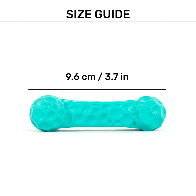 HUFT Bone Bliss Chew Toy For Dog - Teal