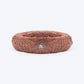 HUFT Furry Bliss Donut Bed For Cat & Puppy - Coffee Brown_01