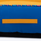 HUFT Classic Lounger Dog Bed - Blue & Mustard Yellow - Heads Up For Tails