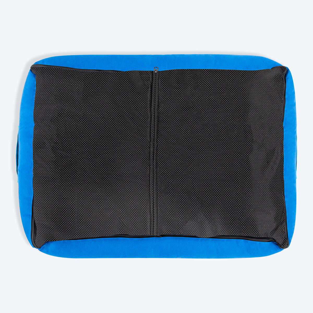 HUFT Classic Lounger Dog Bed - Blue & Turquoise - Heads Up For Tails