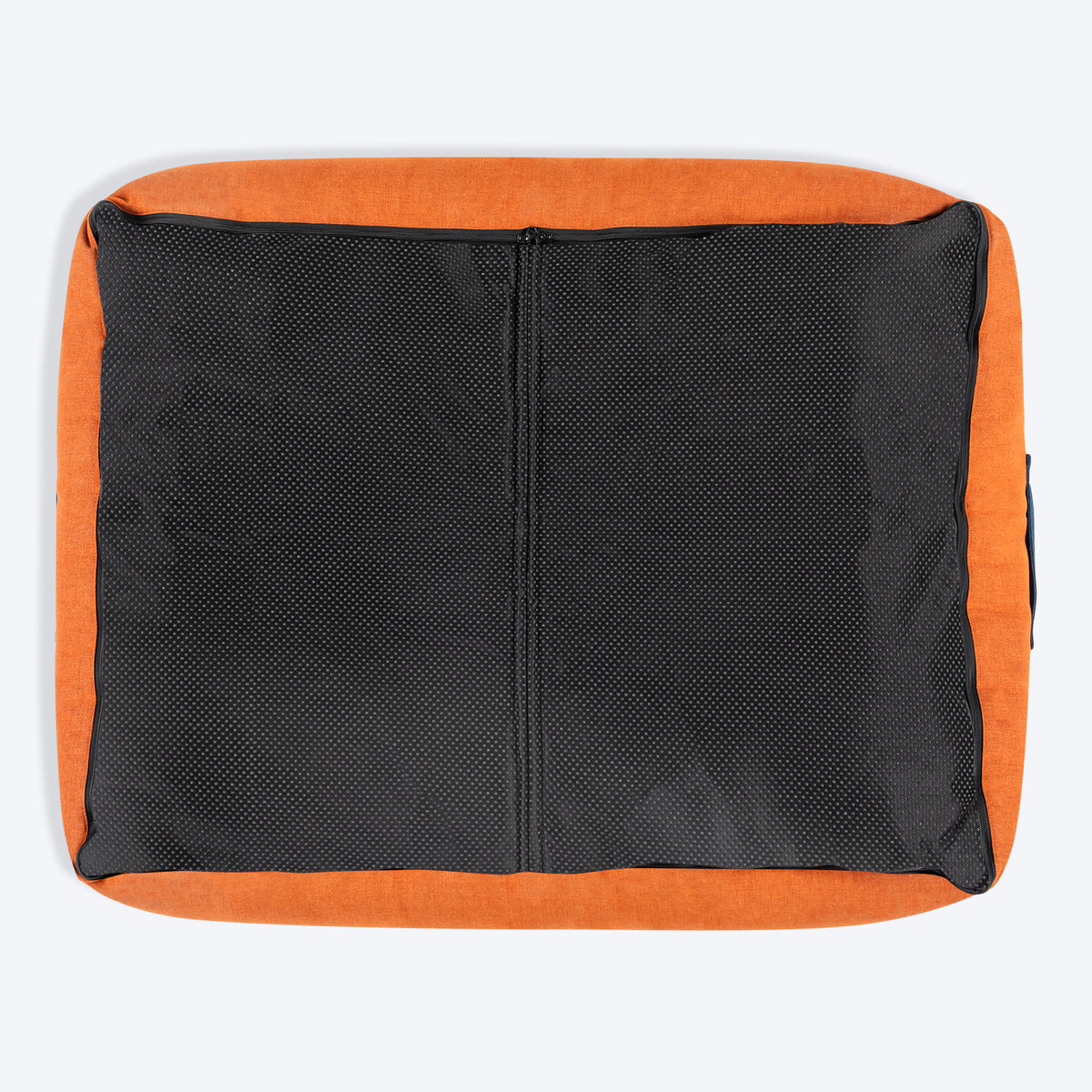HUFT Rustic Retreat Dog Bed - Rust & Navy - Heads Up For Tails