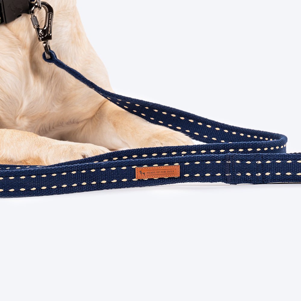 HUFT Trot Along Dog Leash - Navy - Heads Up For Tails