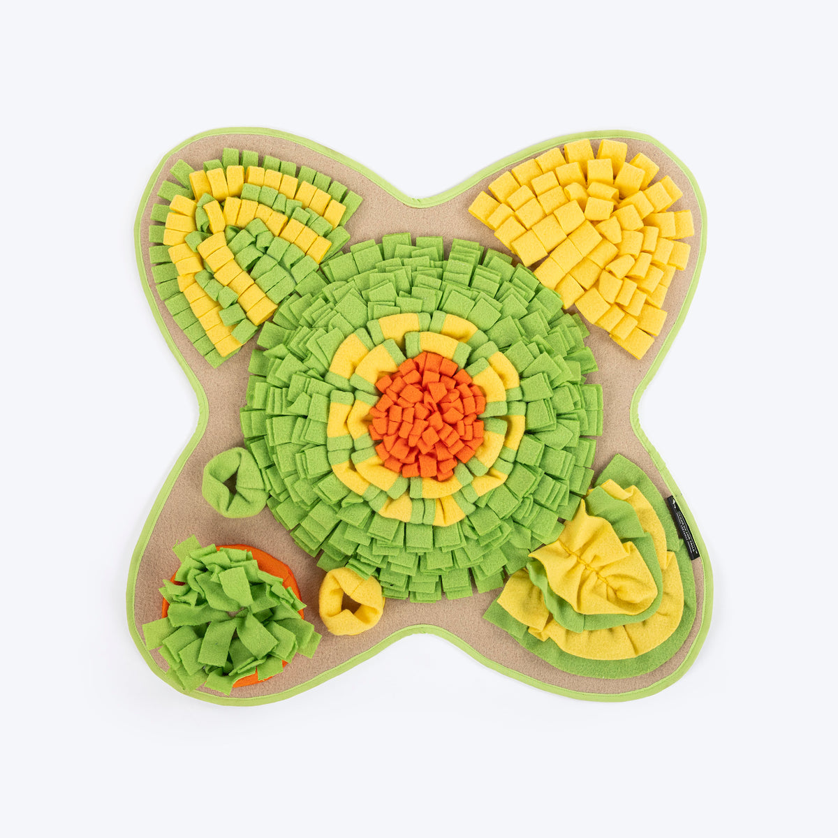 HUFT Ruffle Snuffle Mat For Dog - Multicolor