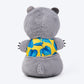 HUFT Sir Hug-A-Lot Plush Toy For Dog - Grey