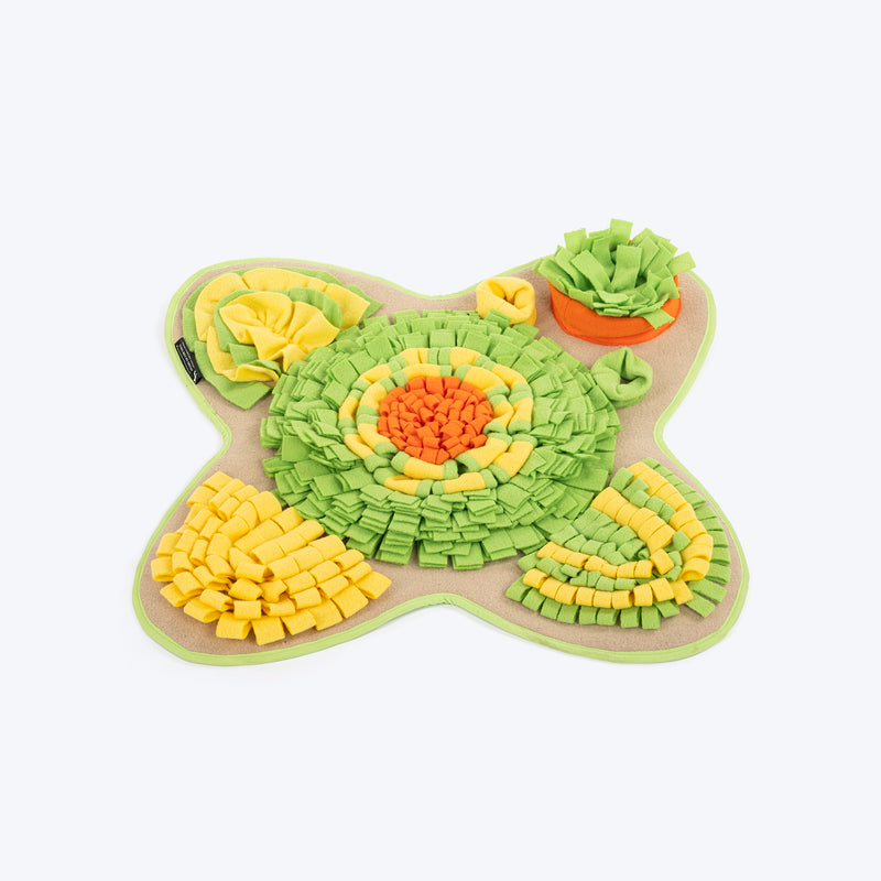 HUFT Ruffle Snuffle Mat For Dog - Multicolor