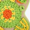 HUFT Ruffle Snuffle Mat For Dog - Multicolor