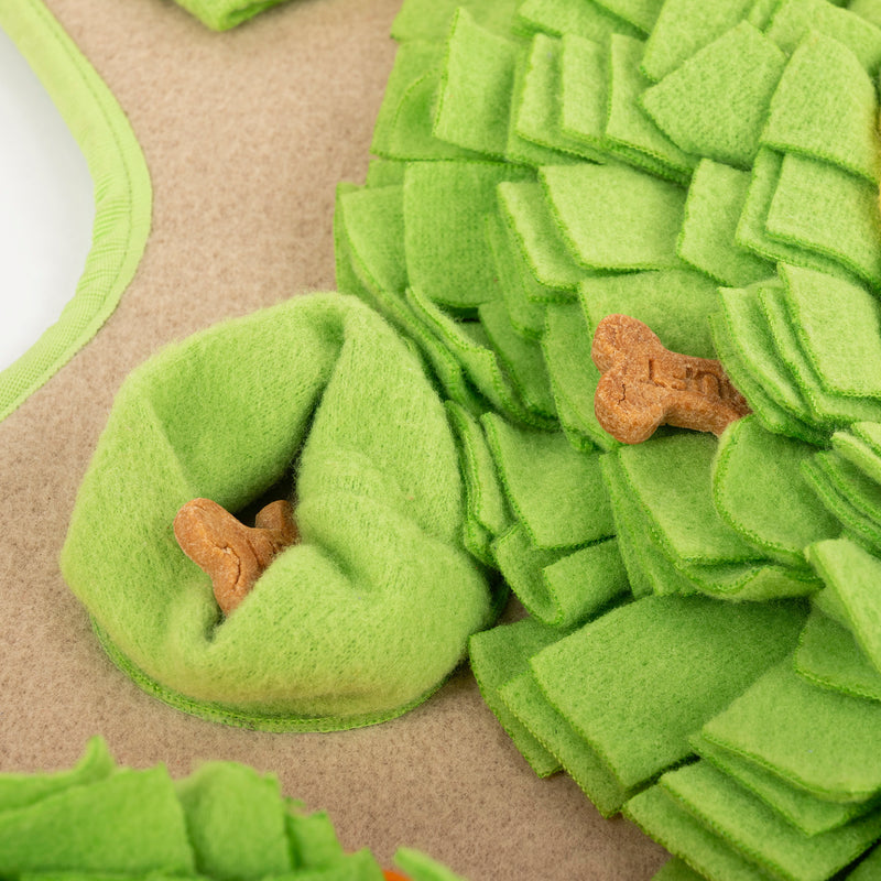 HUFT Ruffle Snuffle Mat For Dog - Multicolor