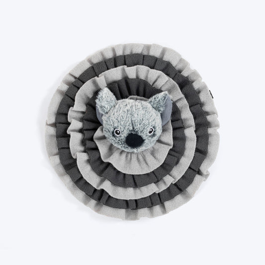 HUFT Fluffy Koala Snuffle Mat for Dog - Grey