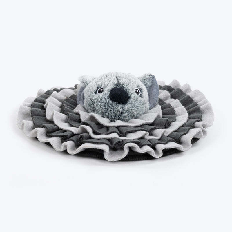 HUFT Fluffy Koala Snuffle Mat for Dog - Grey