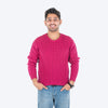 HUFT Twinning Classic Sweater For Hoomans - Orchid Flower Pink - Heads Up For Tails