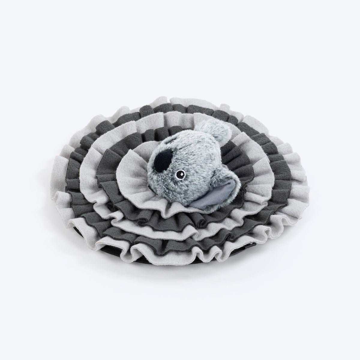 HUFT Fluffy Koala Snuffle Mat for Dog - Grey
