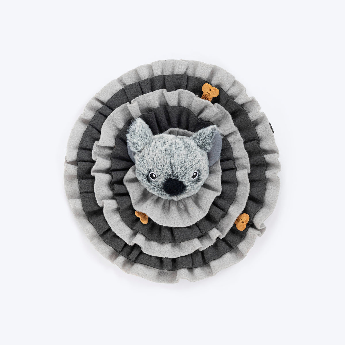 HUFT Fluffy Koala Snuffle Mat for Dog - Grey