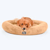 HUFT Jumbo Donut Bed For Dogs - Brown (Made To Order) - Heads Up For Tails