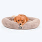 HUFT Jumbo Donut Bed For Dogs - Grey (Made To Order) - Heads Up For Tails