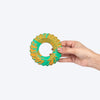 HUFT Chewtastic Woofy Wheelie Chew Toy For Dog - Multicolor - Heads Up For Tails