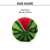 HUFT Melon Munch Plush Toy For Dog - Green