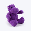 HUFT Harry The Hippo Plush Toy For Dog - Purple