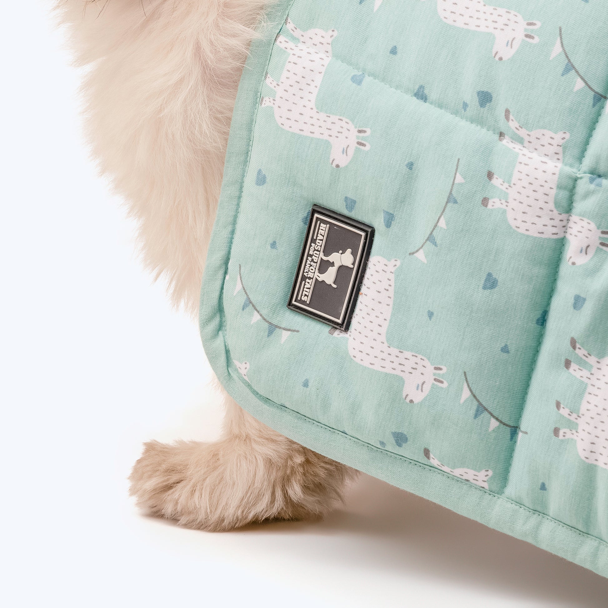 HUFT Personalised Cuddle Bundle Puppy & Kitten Blanket - Pastel Blue - Heads Up For Tails