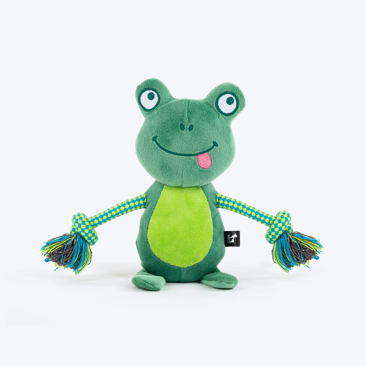 HUFT Fred The Frog Plush Toy For Dog - Green