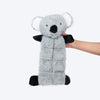 HUFT Kool Koala Squeaky Plush Toy For Dog - Grey - Heads Up For Tails