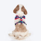 HUFT Bloomscape Adjustable Harness For Dog - Navy