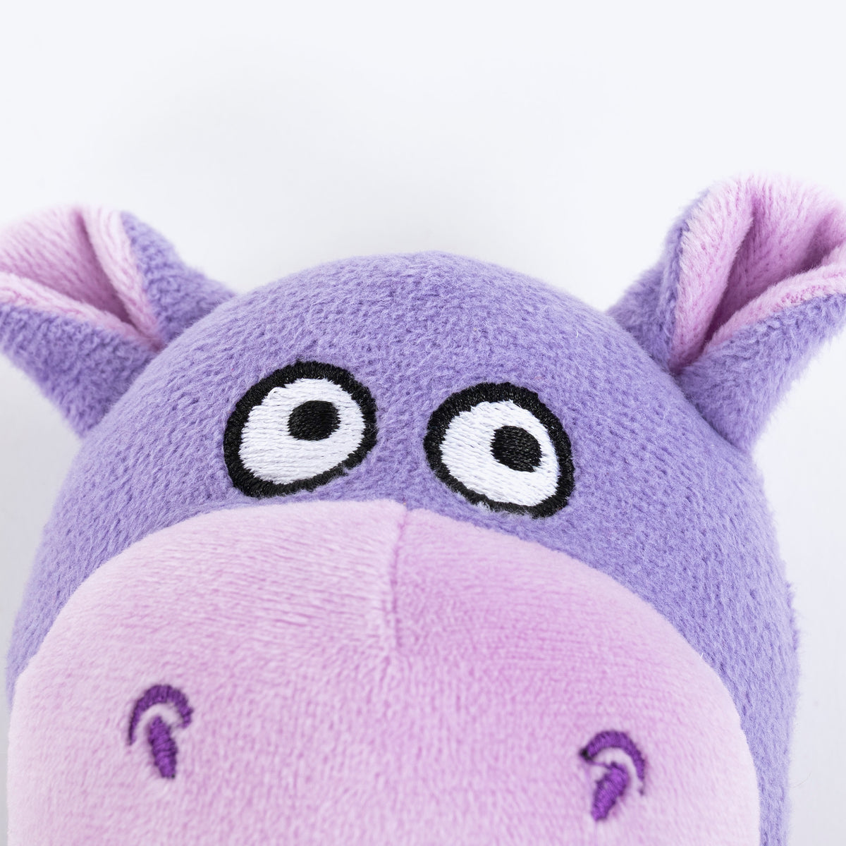 HUFT Harry The Hippo Plush Toy For Dog - Purple