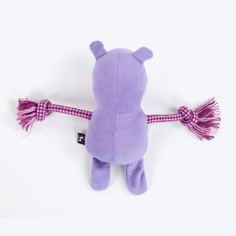 HUFT Harry The Hippo Plush Toy For Dog - Purple