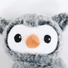 HUFT Hoot Loop Plush Toy For Dog - Grey