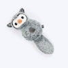 HUFT Hoot Loop Plush Toy For Dog - Grey