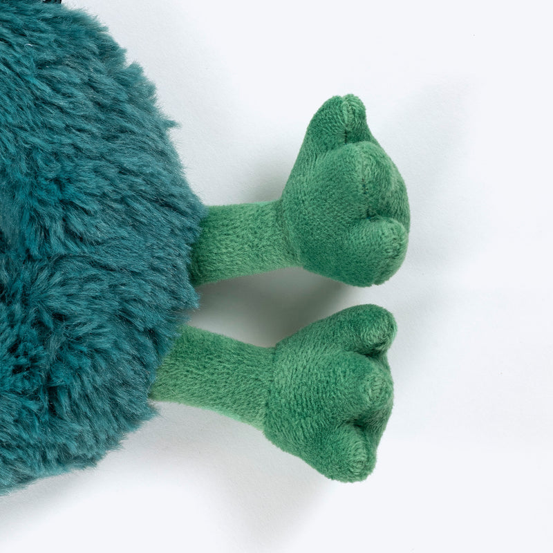 HUFT Froggy Loop Plush Toy For Dog - Green
