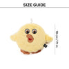 HUFT Squeaky Chick Plush Toy For Dog - Yellow