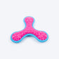 Dash Dog Fun-Time Frisbee Chew Toy For Dog  - Pink & Blue