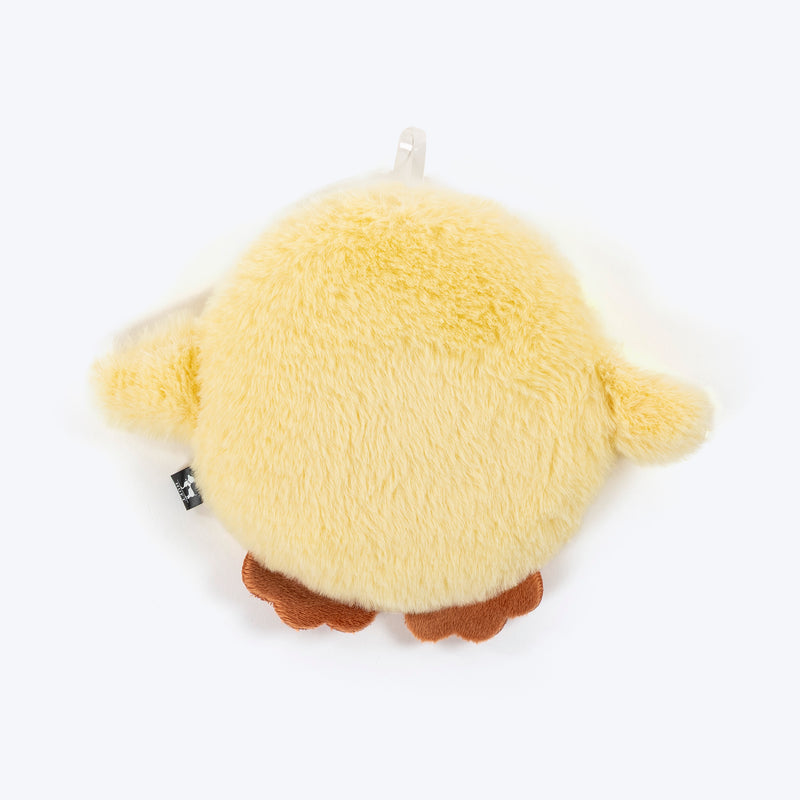 HUFT Squeaky Chick Plush Toy For Dog - Yellow
