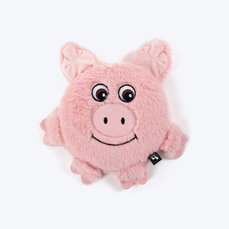 HUFT Squeaky Snout Plush Toy For Dog - Pink