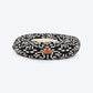 HUFT Dreamy Donut Bed For Cat & Puppy - Black & White - Heads Up For Tails