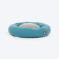 HUFT Dreamy Donut Bed For Cat & Puppy - Teal & Grey