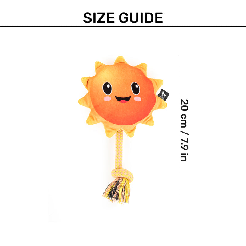 HUFT Sunshine Plush Toy For Dog - Yellow