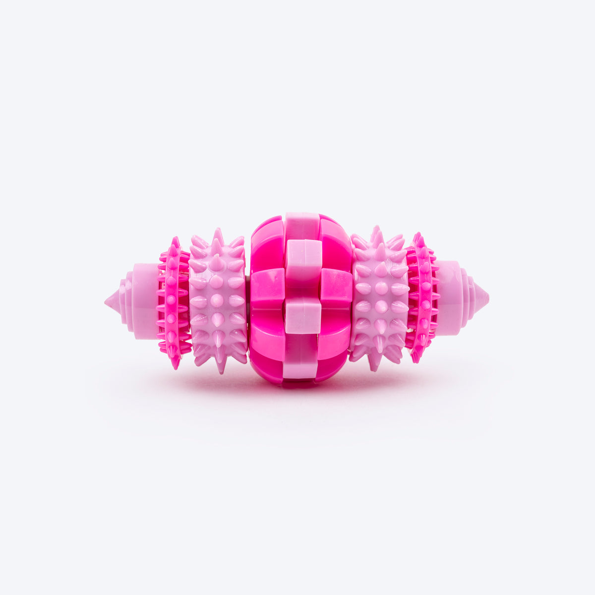 Dash Dog Rugged Rugby Chew Toy For Dog - Pink - Heads Up For Tails