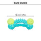 Dash Dog Crunch-A-Bone Chew Toy For Dog - Green & Turquoise