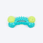 Dash Dog Crunch-A-Bone Chew Toy For Dog - Green & Turquoise