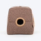HUFT Furbulous Tent Bed For Cat - Brown & Beige