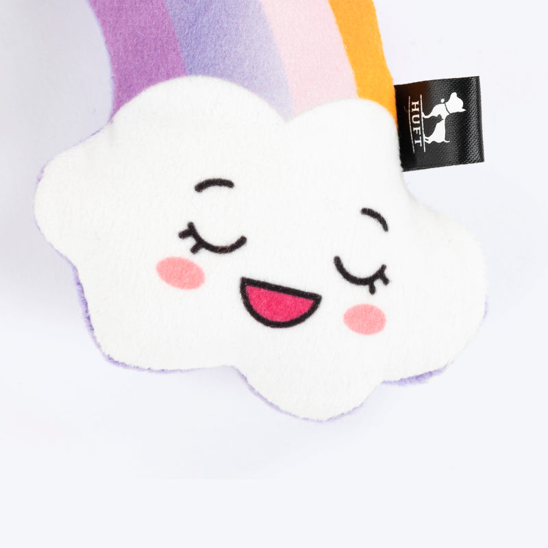 HUFT Pawfect Rainbow Plush Toy For Dog - Multicolor