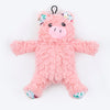 HUFT Precious Piggy Plush Toy For Dog - Pink - Heads Up For Tails
