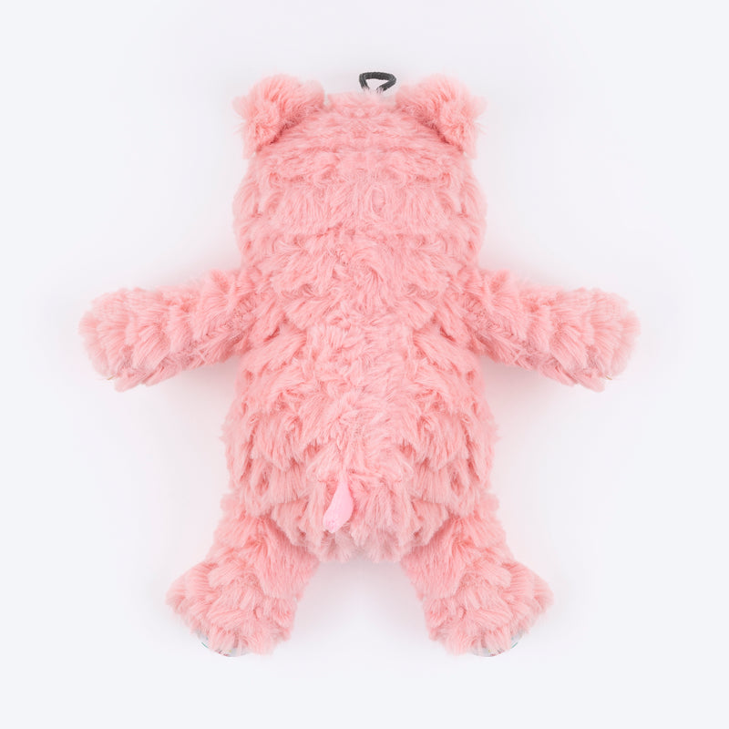HUFT Precious Piggy Plush Toy For Dog - Pink - Heads Up For Tails