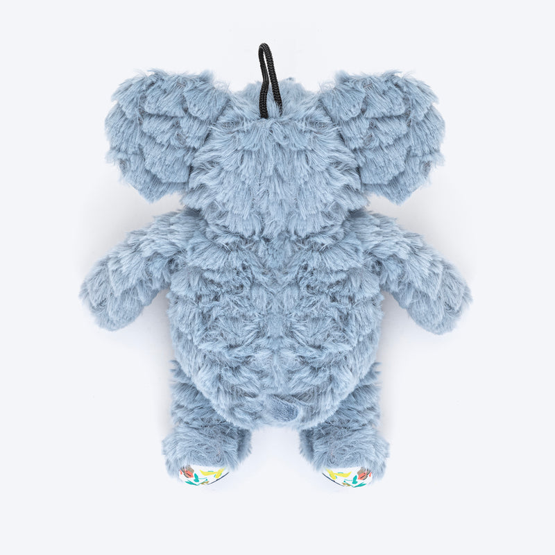 HUFT Enchanting Elly Plush Toy For Dog - Powder Blue - Heads Up For Tails