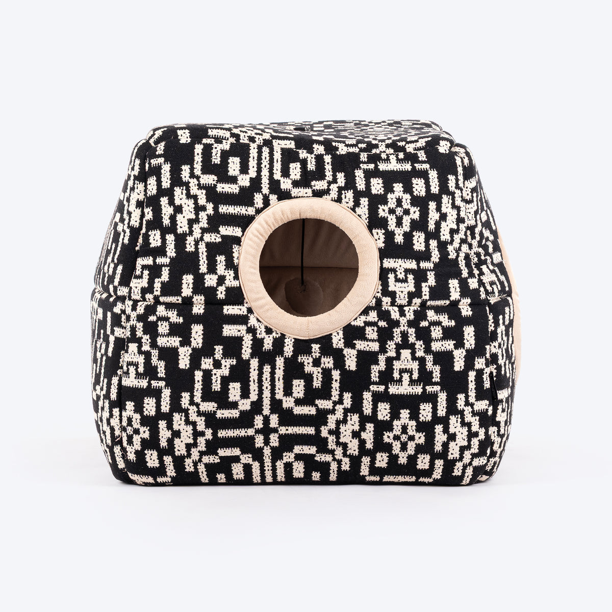 HUFT Furbulous Tent Bed For Cat - Black & White - Heads Up For Tails