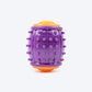 Dash Dog Spikey Sprinter Chew Toy For Dog - Purple & Orange