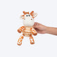 Dash Dog Giraffe Gary Chew Toy For Dog - Beige & Brown