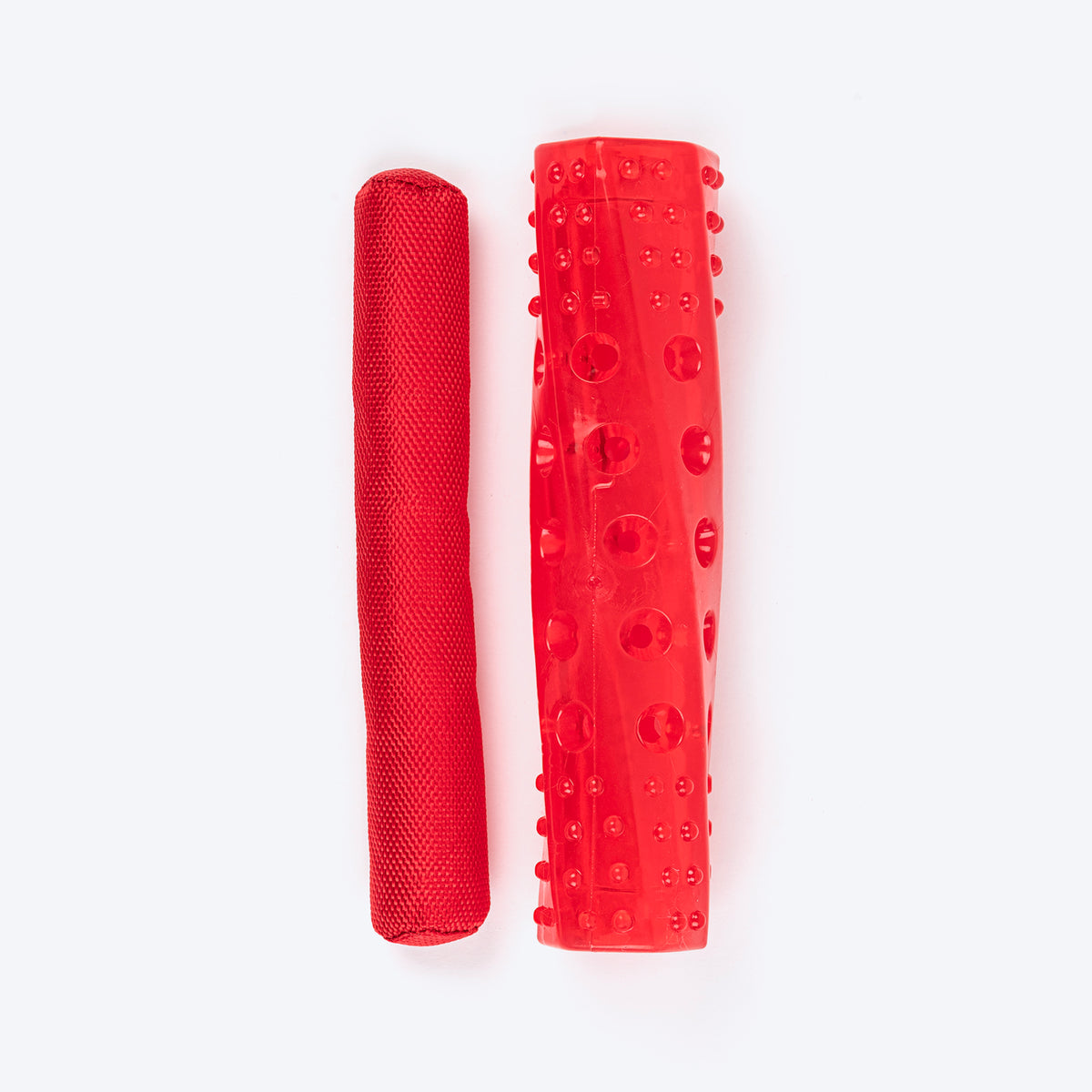 HUFT Crinkly Stick Chew Toy For Dog - Red - Heads Up For Tails