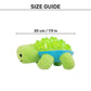 Dash Dog Turtle Tori Chew Toy For Dog - Green